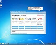 Windows 7 Microsoft Browser Auswahl