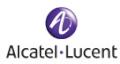 Das Logo von Alcatel-Lucent.