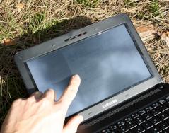 Samsung NB30 Pro Palm Touch Test Touchscreen Netbook