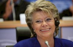 Bild der EU-Justizkommissarin Viviane Reding.
