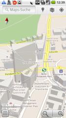 Google Maps 5.0 Mobile Android 3D-Ansicht Offline Navigation