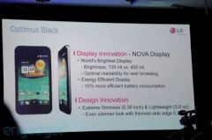 CES 2011: LG zeigt Optimus Black