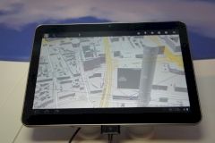 3D-Ansicht bei Google Maps auf dem Samsung Galaxy Tab 10.1