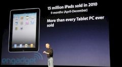 Bislang wurde das iPad 15 Millionen Mal verkauft