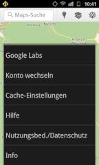 Unter Google Labs gibt es die Offline-Karten