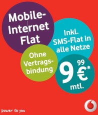 Vodafone Werbeplakat