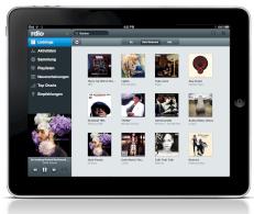Musik auf dem iPad kann auch aus der Cloud kommen