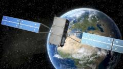 Darstellung eines europischen Galileo-Satelliten