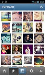 Instagram fr Android: Beliebte Fotos