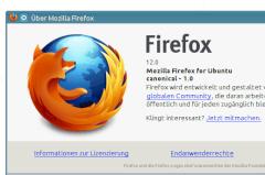 Die Mozilla Foundation hat den Firefox 12 verffentlicht.