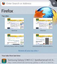 Firefox 14 fr Android