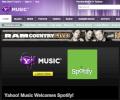 Yahoo kndigt Partnerschaft mit Musikdienst Spotify an