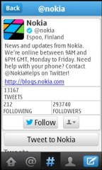 Twitter fr Nokia S40