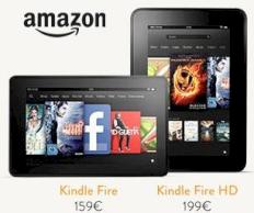 Amazon Kindle Fire in Deutschland: Tablet zu Preisen ab 159 Euro