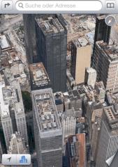 3D-Ansicht von New York in der neuen Karten-App