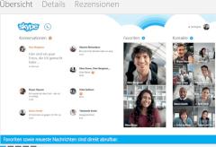 Offizielle Skype-App fr Windows 8