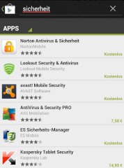 Fr Android gibt es viele Apps, die die Sicherheit erhhen sollen.