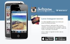 Instagram nun auch auerhalb der App im Browser nutzbar
