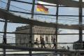 Blick in die Kuppel des Reichstagsgebude