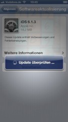 iOS-Update fr das iPhone 5