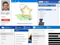 Steffen Herget nutzt Gmail, Outlook.com, Skydrive und GMX.