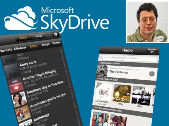 Markus Weidner setzt auf SkyDrive, den Amazon Cloud Player und Spotify.