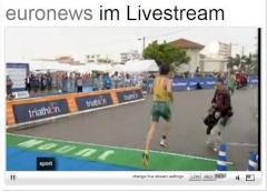 Livestream von euronews im Internet.