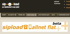 sipload: Neue Allnet-Flat ber VoIP fr 19,80 Euro