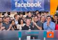 Zum Brsengang: Mark Zuckerberg und Kollegen