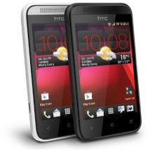 Das HTC Desire 200 in den Gehusefarben schwarz und wei.
