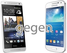 HTC One Mini gegen Samsung Galaxy S4 Mini