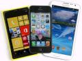 Windows Phone, iPhone und Android-Handy