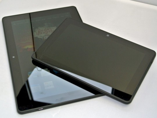 Das Display der beiden Amazon-Tablets