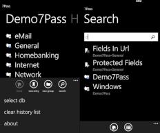 KeePass-Anwendung fr Windows Phone.