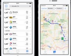 Die neue 1-2-3-Tanken-App frs Apple iPhone