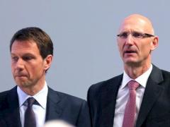 Der alte und der neue Telekom-Chef: Ren Obermann (links) mit seinem Nachfolger Timotheus Httges