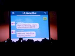LG HomeChat: So chatten Waschmaschinen