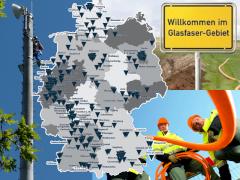 Glasfaser-Ausbau-Projekte in Deutschland