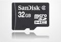 Eine microSD des Herstellers SanDisk
