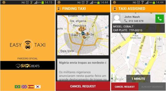 Die App Easy-Taxi ist vor allem frs Ausland interessant