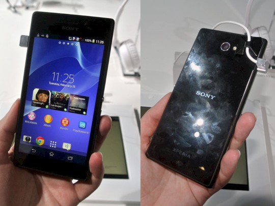 Bei dem neuen Sony Xperia M2 handelt es sich um ein Mitteklasse-Smartphone