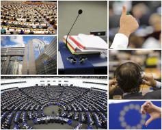 Europisches Parlament beschliet Datenschutzrecht.
