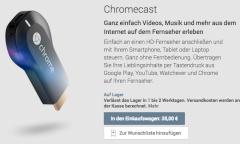 Chromecast ab sofort in Deutschland verfgbar