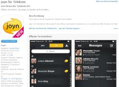 Neue Joyn-App der Telekom fr iOS