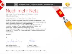 Zusammenschluss von Vodafone und Kabel Deutschland