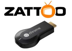 Zattoo soll bald auch ber Chromecast zu empfangen sein