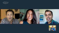 Gruppen-Videochat in Skype