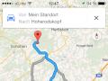 Google Maps auf dem iPhone 5S