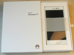 Huawei Ascend P7 ist gut verpackt