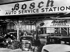 Bosch und Autos haben eine lange gemeinsame Geschichte.